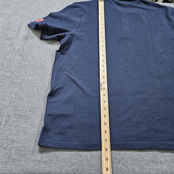 Puma Red Bull Racing T Shirt Mens XL Navy Blue Polo Sergio Perez F1 SP11 Logo - Picture 5 of 13